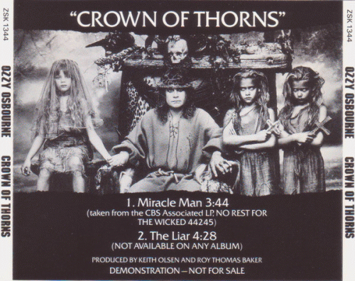 Ozzy Osbourne : Miracle Man - The Liar